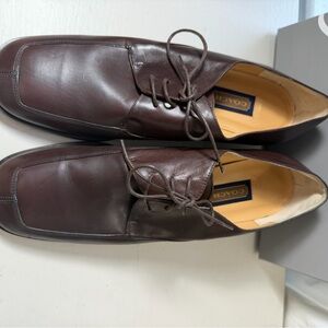 Coach Brown Leather Oxfords/Loafers.